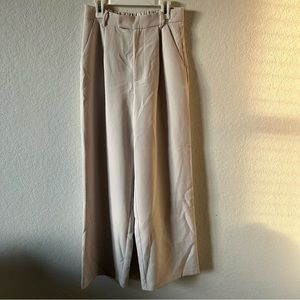 J.ING Business Essential Ivory Wide Slacks